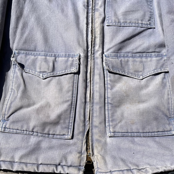 Vintage Mens Carhartt Quilt Lined Chore Jacket - Size XXL - Picture 9 of 9